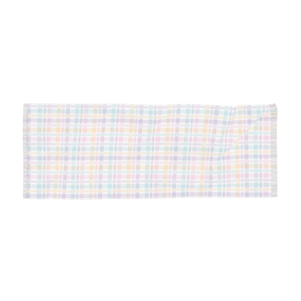 Pastel Charming Scarf A Timeless Fashion Lightweight Pastel Elegant Versatile in Soft Colors Timeless for Party, Wedding all occasion - MRSBYVALLE
