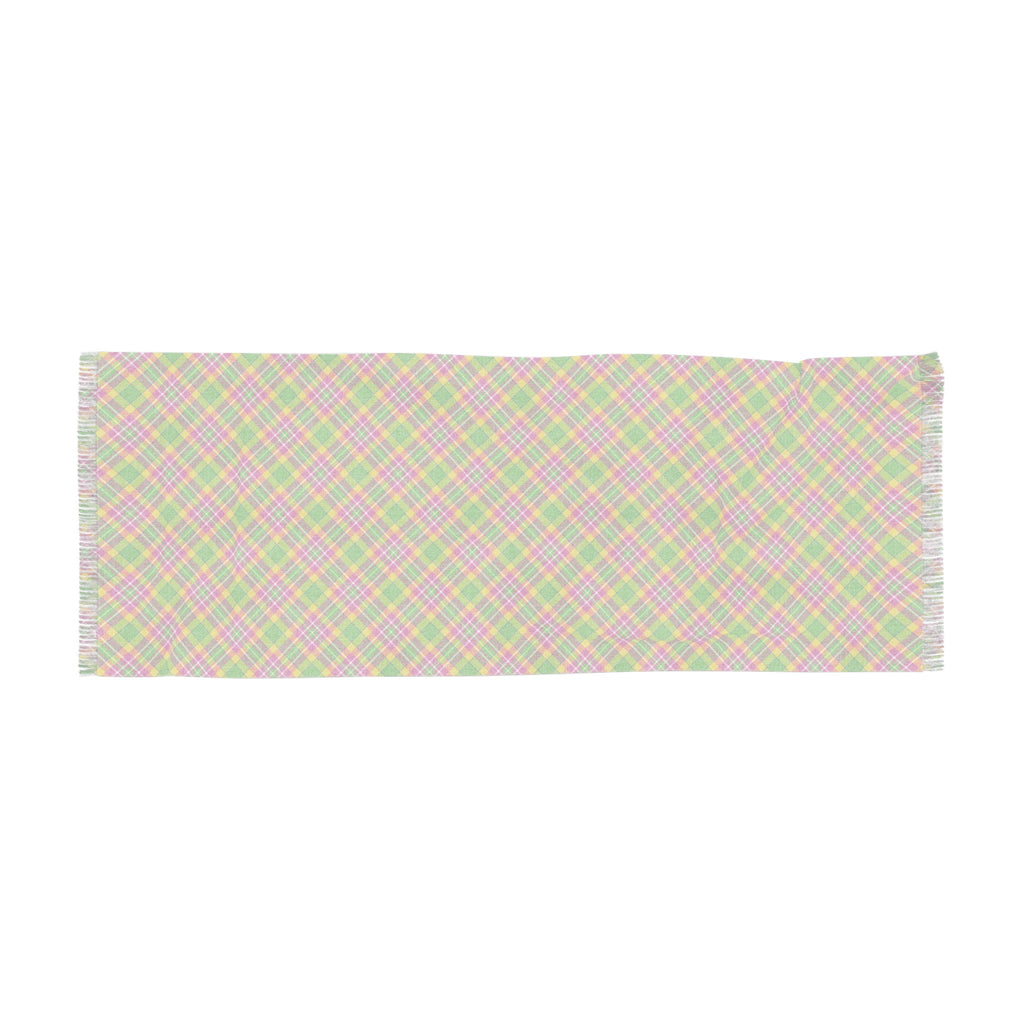 Pink and Mint Green Pastel Charming Scarf A Timeless Fashion Lightweight Elegant Versatile in Soft Colors for Party, Wedding all occasion - MRSBYVALLE