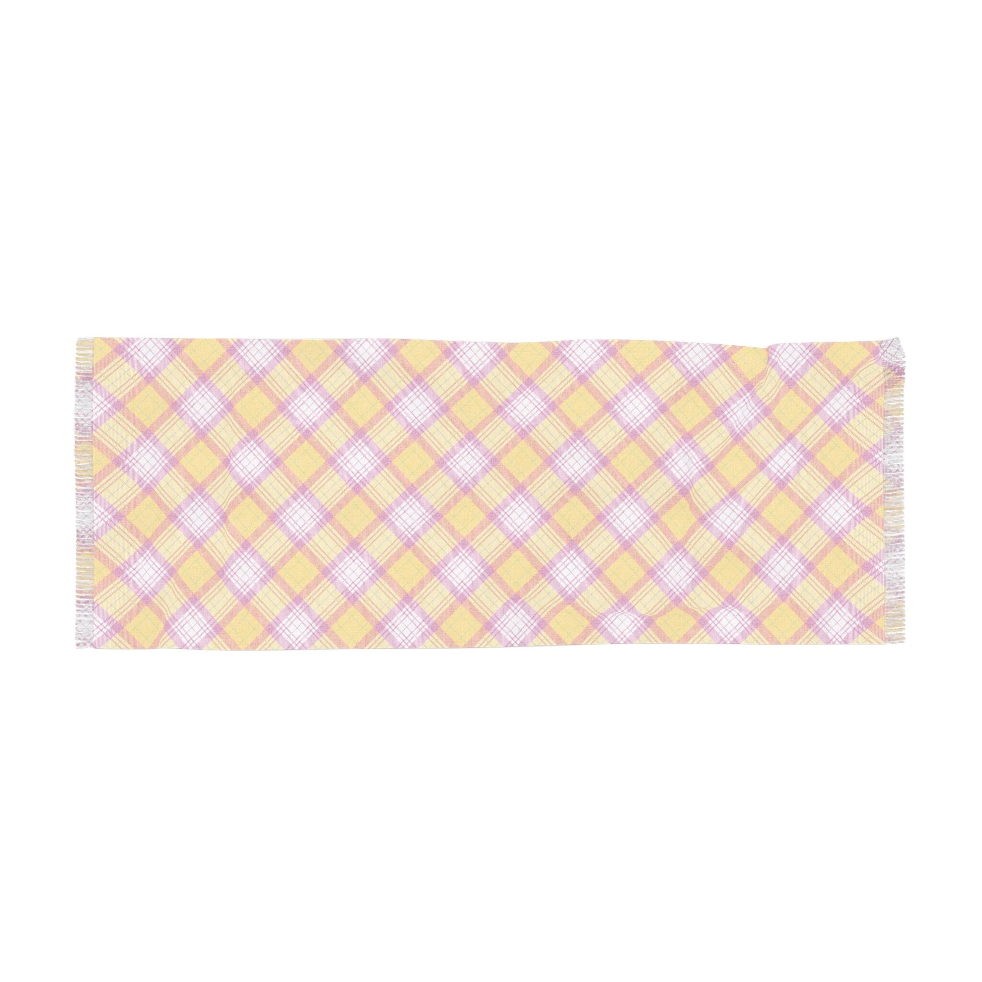 Yellow Pastel Charming Scarf A Timeless Fashion Lightweight Elegant Versatile in Soft Colors Timeless for Party, Wedding all occasion - MRSBYVALLE