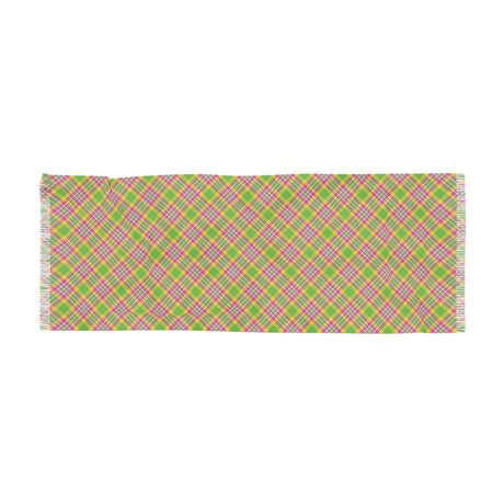 Pink and Mint Green Pastel Charming Scarf A Timeless Fashion Lightweight Elegant Versatile in Soft Colors for Party, Wedding all occasion - MRSBYVALLE