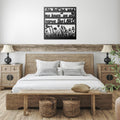 Metal Sign As for Me and My House We Will Serve the LORD Faith-Inspired Home Decor - MRSBYVALLE
