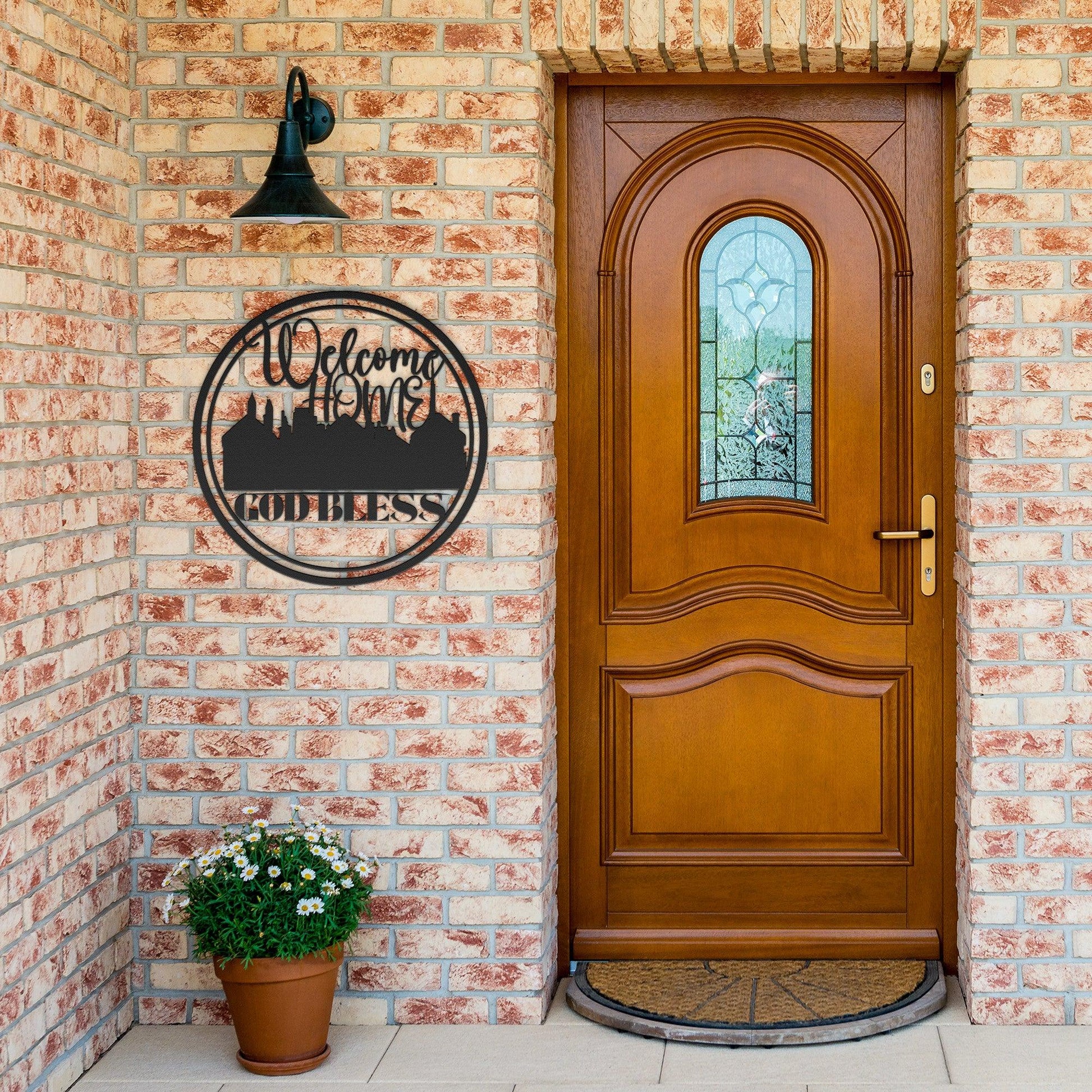 Metal Welcome Home: GOD Bless Unique House Designs for Divine Living - MRSBYVALLE