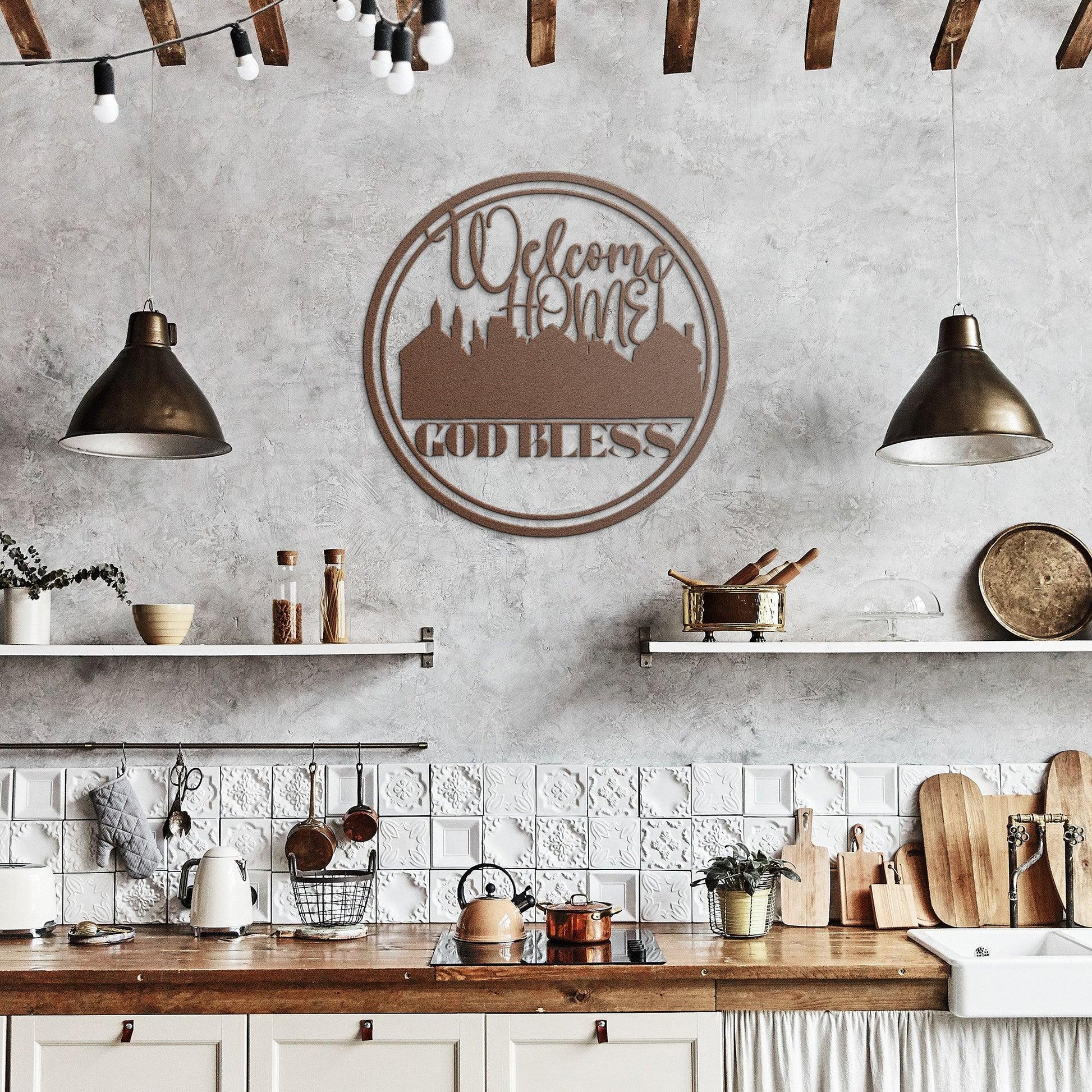 Metal Welcome Home: GOD Bless Unique House Designs for Divine Living - MRSBYVALLE