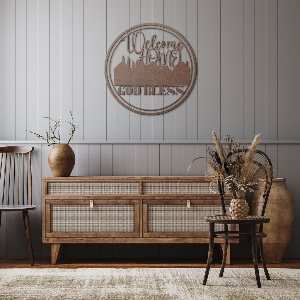 Metal Welcome Home: GOD Bless Unique House Designs for Divine Living - MRSBYVALLE