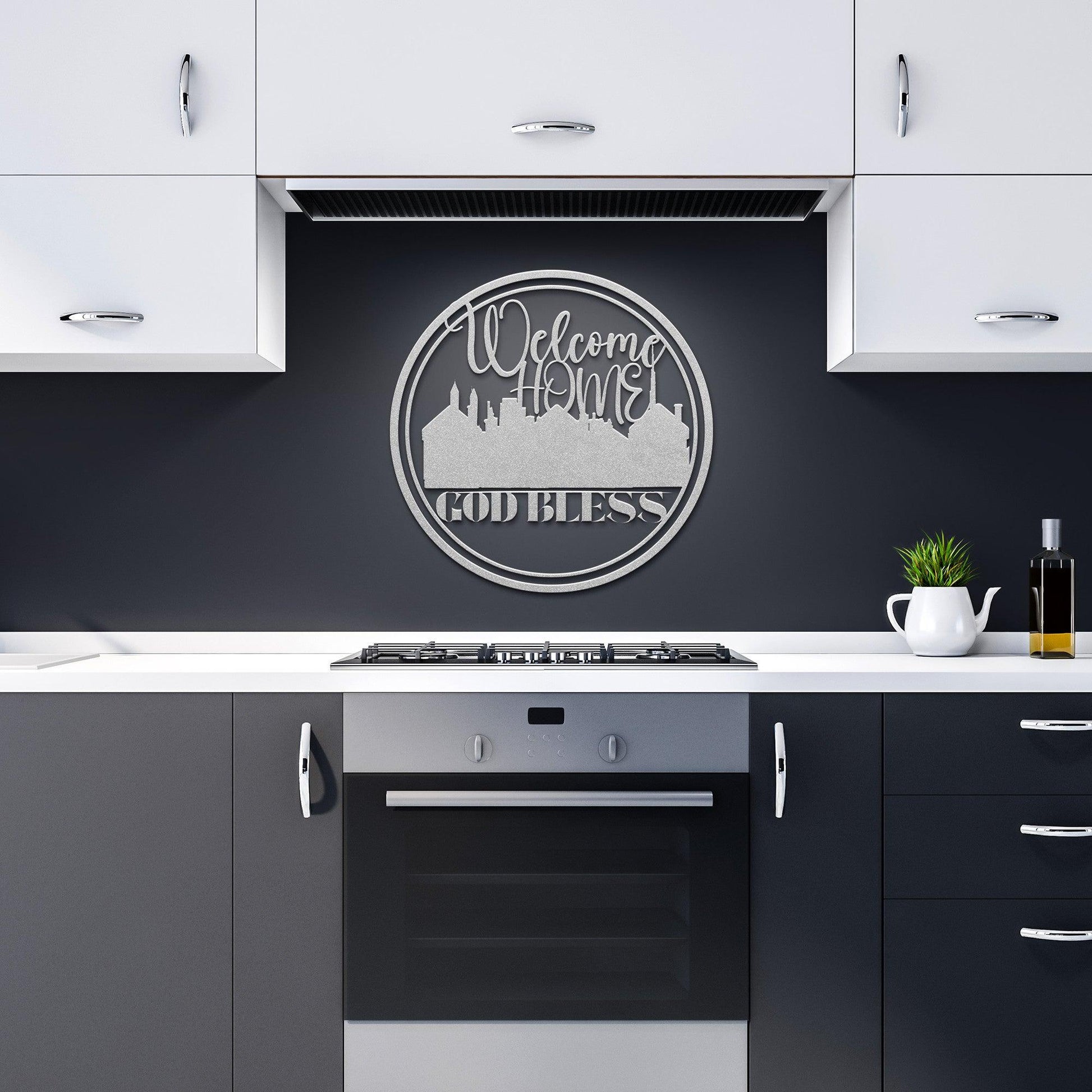 Metal Welcome Home: GOD Bless Unique House Designs for Divine Living - MRSBYVALLE