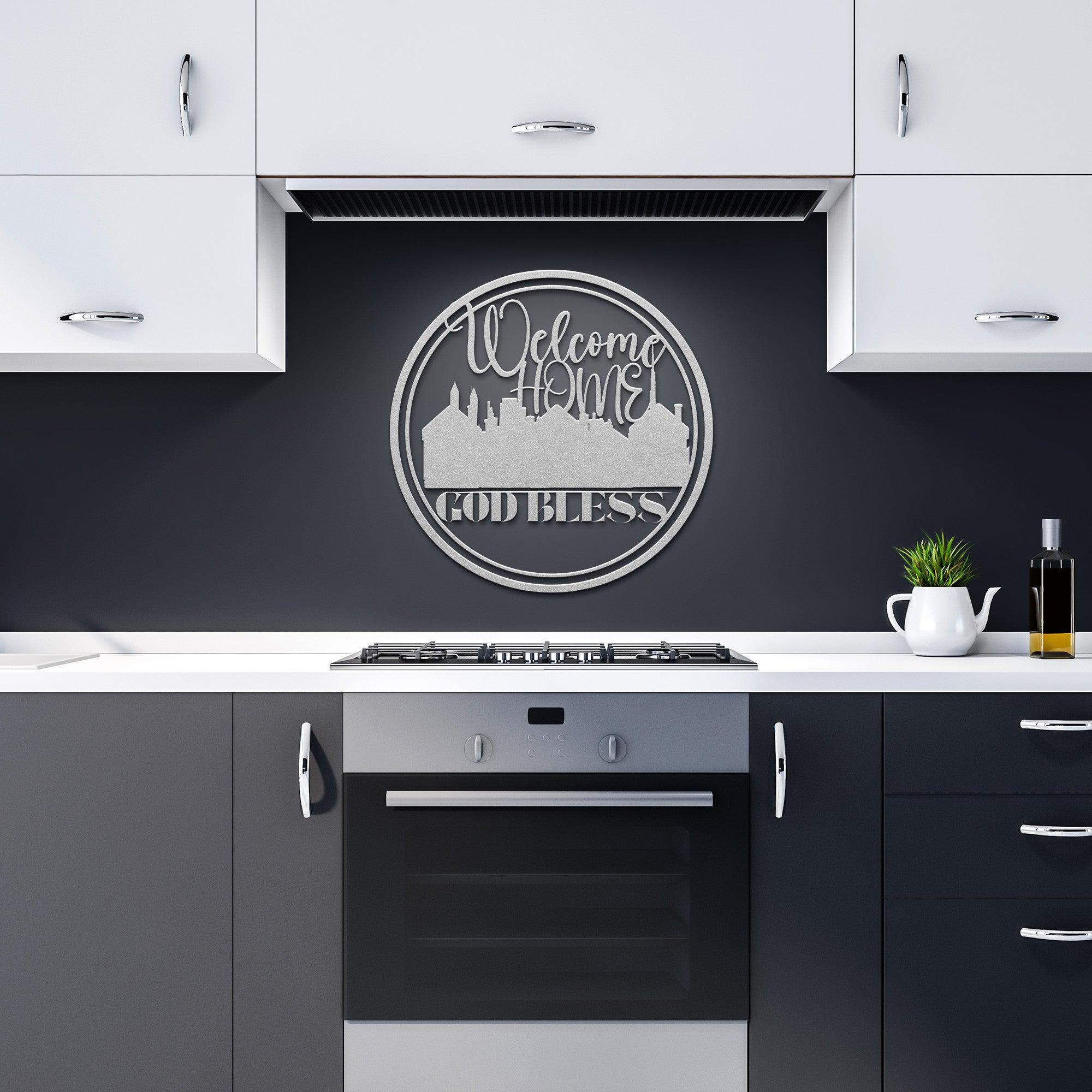 Metal Welcome Home: GOD Bless Unique House Designs for Divine Living - MRSBYVALLE