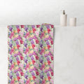 Pink Purple Blue Soft & Luxurious Mink-Cotton Towel 30x60 Elevate Your Bath Experience with Vibrant Nature-Inspired Elegance Housewarming Gift - MRSBYVALLE