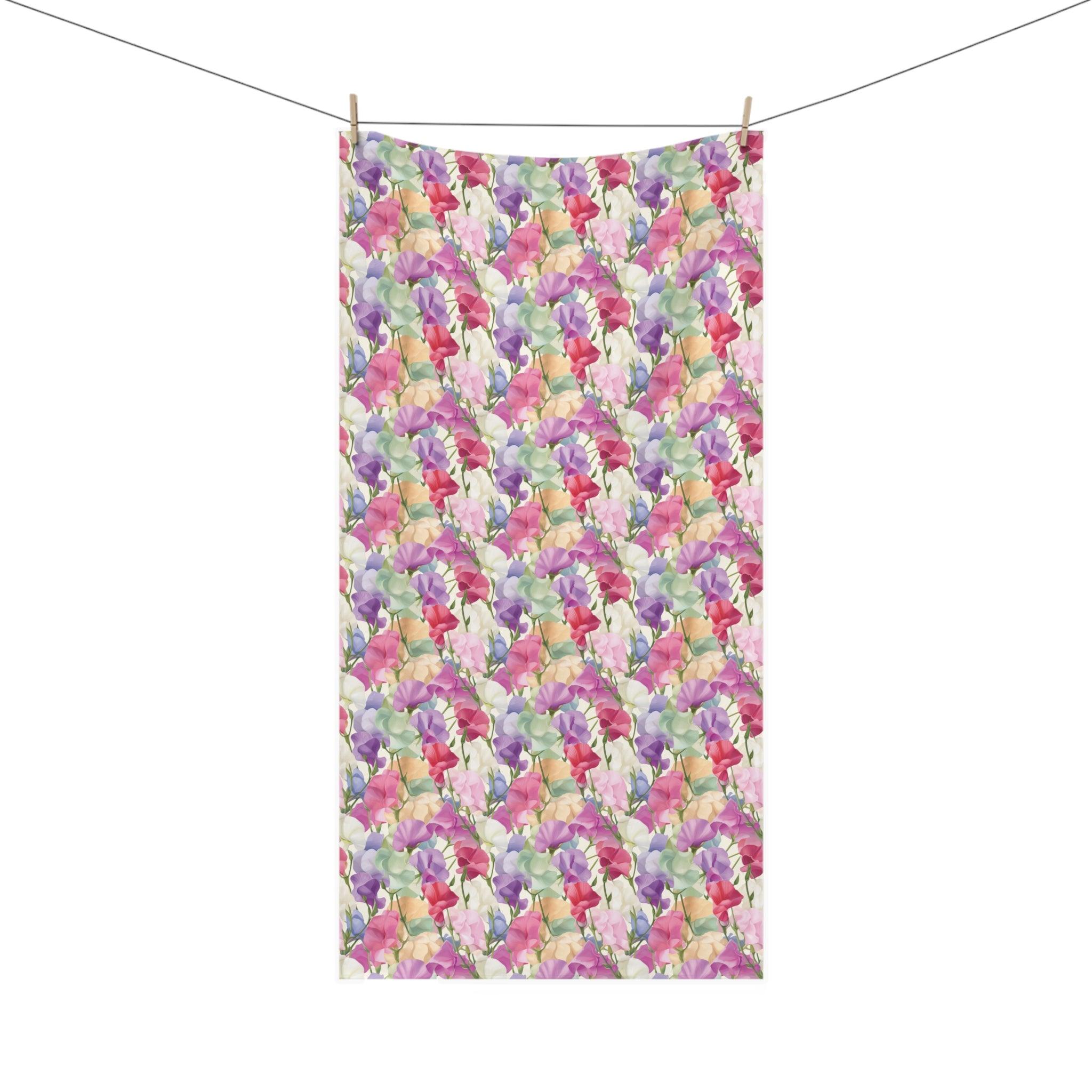 Pink Purple Blue Soft & Luxurious Mink-Cotton Towel 30x60 Elevate Your Bath Experience with Vibrant Nature-Inspired Elegance Housewarming Gift - MRSBYVALLE