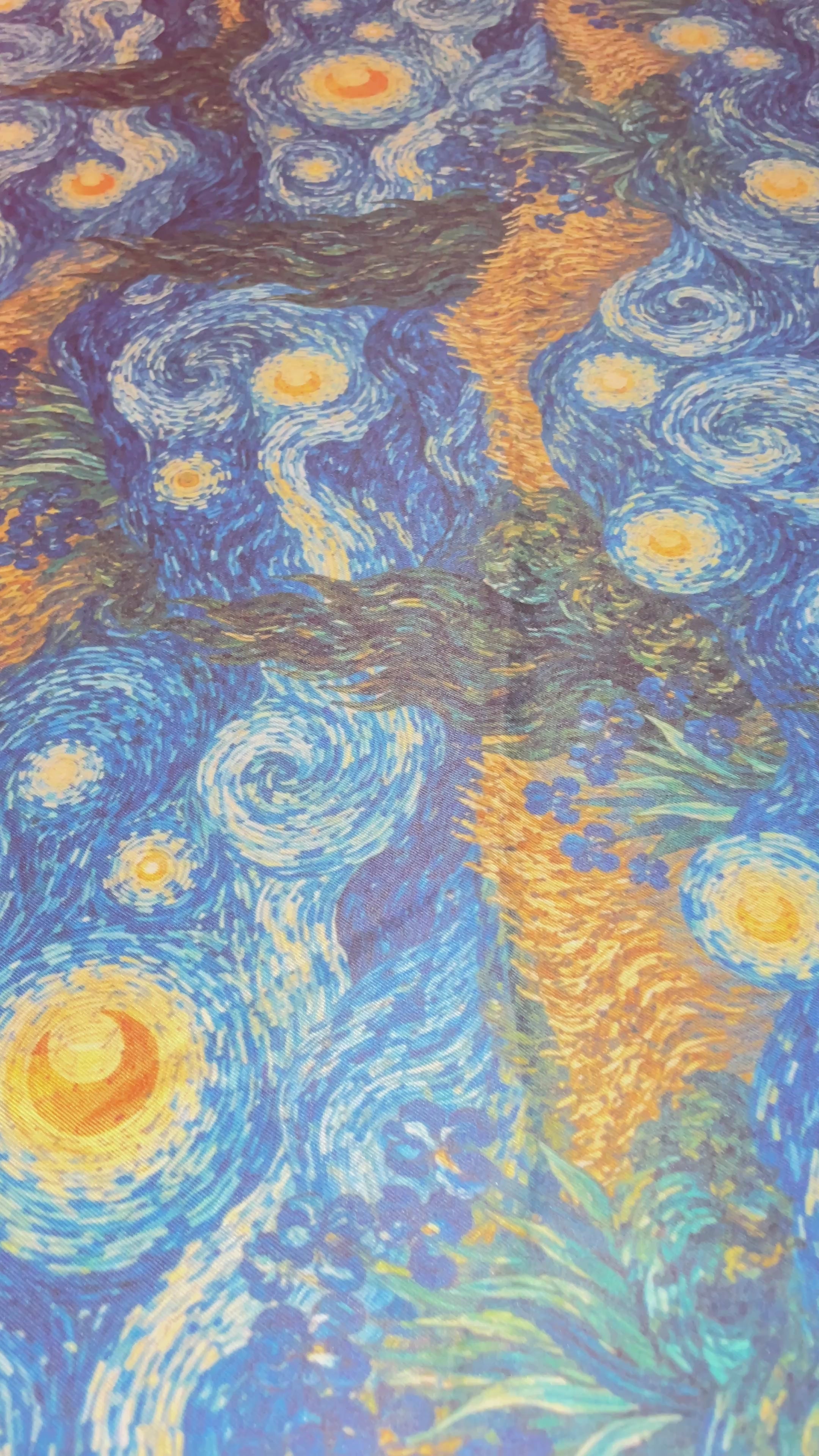 Van Gogh Illusion Tablecloth — Elegant Art Lover Design