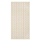 Soft & Luxurious Pink, Mint Green, Yellow Boho Chic Botanical Leaf Mink-Cotton Towel 30x60 Elevate Your Bath Experience with Vibrant Nature-Inspired Elegance Housewarming Gift - MRSBYVALLE