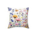 Square Pillow Floral Elegance Wildflowers Square Pillow Wildflower Dreams Charm to Your Décor with This Stylish Accent Housewarming Gift New House - MRSBYVALLE