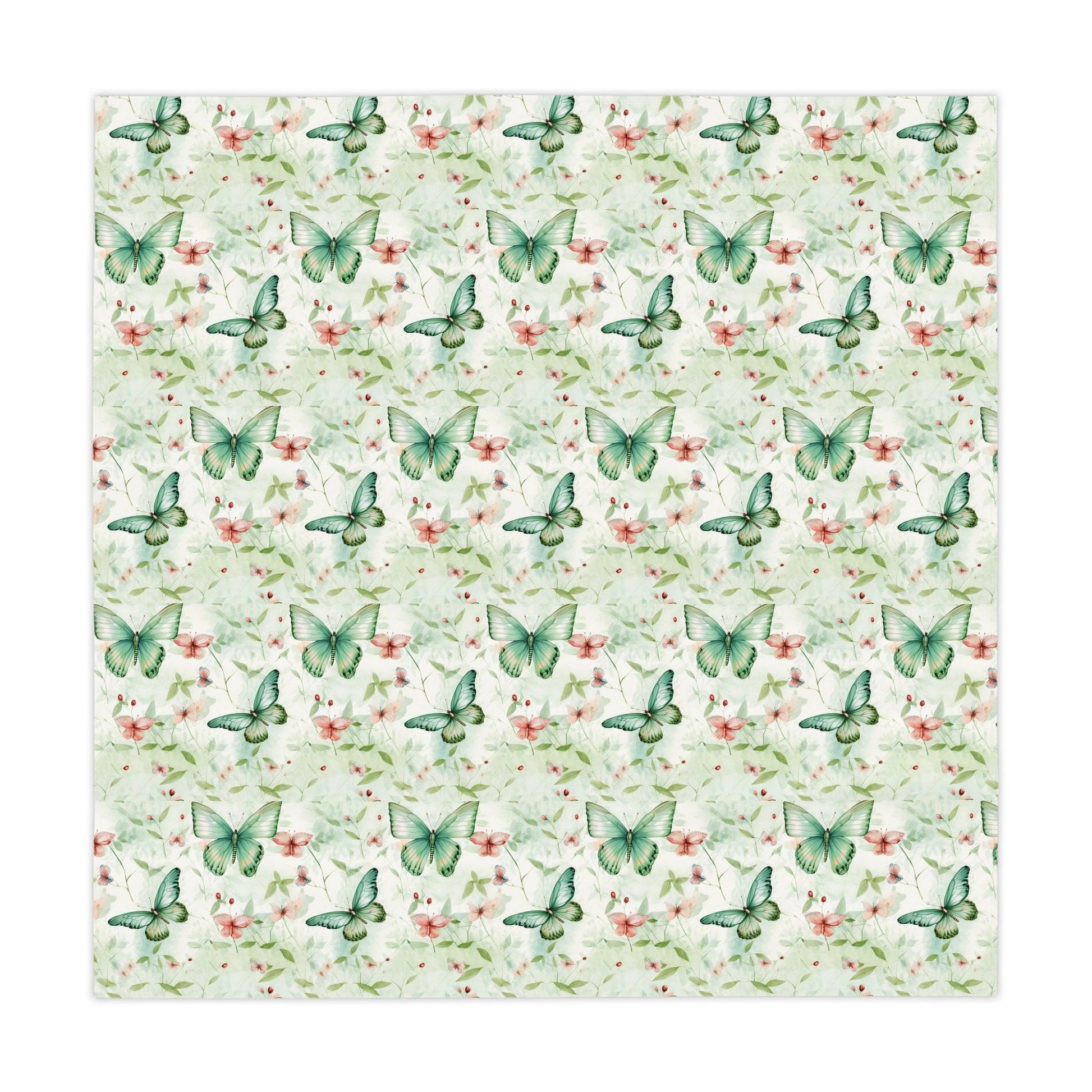 Tablecloth Pastel Mint Green, Yellow & Blue Floral Elegant, Washable Linens for Home, Weddings, Birthdays all Events Durable & Stylish for All Occasions - MRSBYVALLE