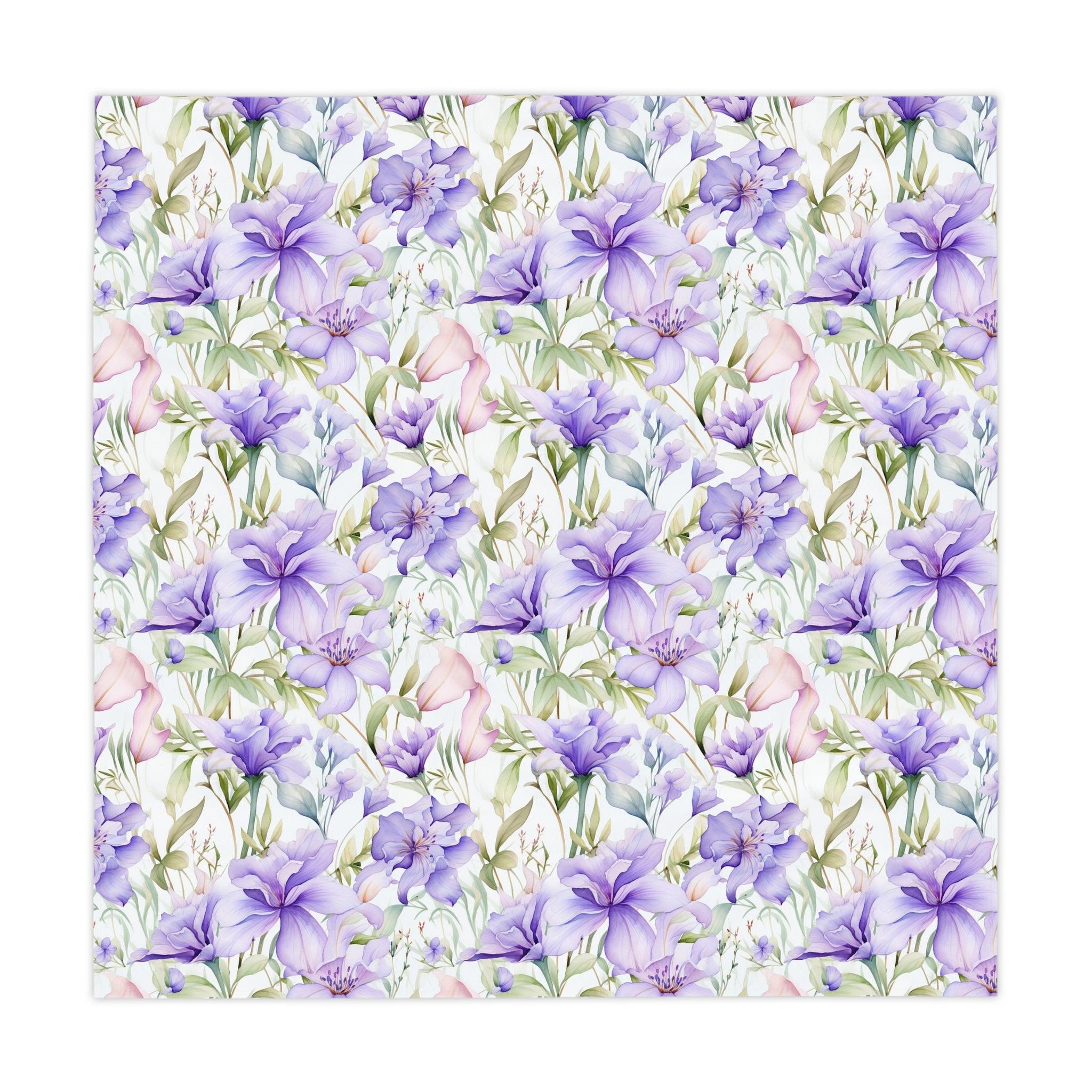 Tablecloth Purple Pink Pastel Elegant, Washable Linens for Home, Weddings,  Birthdays all Events Durable & Stylish for All Occasions - MRSBYVALLE