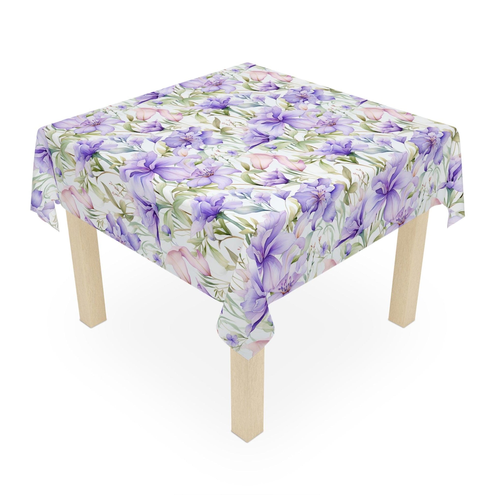 Tablecloth Purple Pink Pastel Elegant, Washable Linens for Home, Weddings,  Birthdays all Events Durable & Stylish for All Occasions - MRSBYVALLE